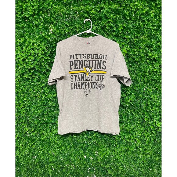 Other - Vintage Pittsburgh Penguins Stanley Cup T-shirt - Adult Mens Large - P27